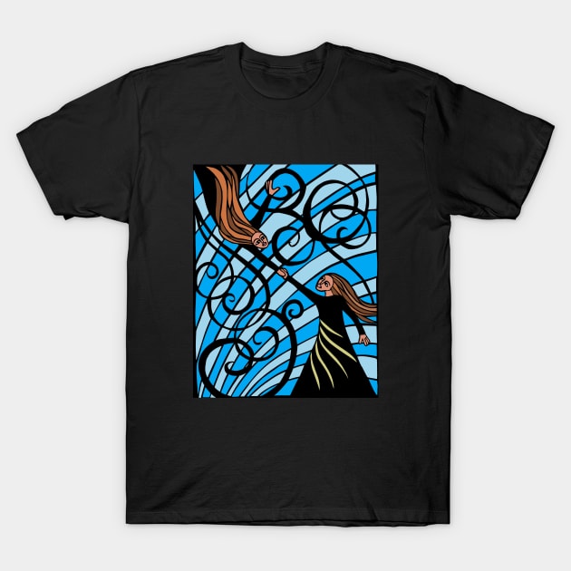 Tether T-Shirt by BlueMonkey